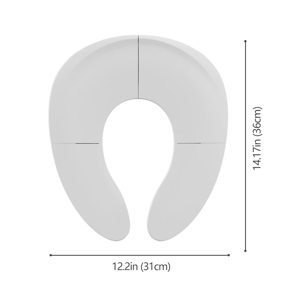 Portable Baby Travel Toilet Training Seat Folding Potty Seat Non-Slip Urine Assistant Cushion