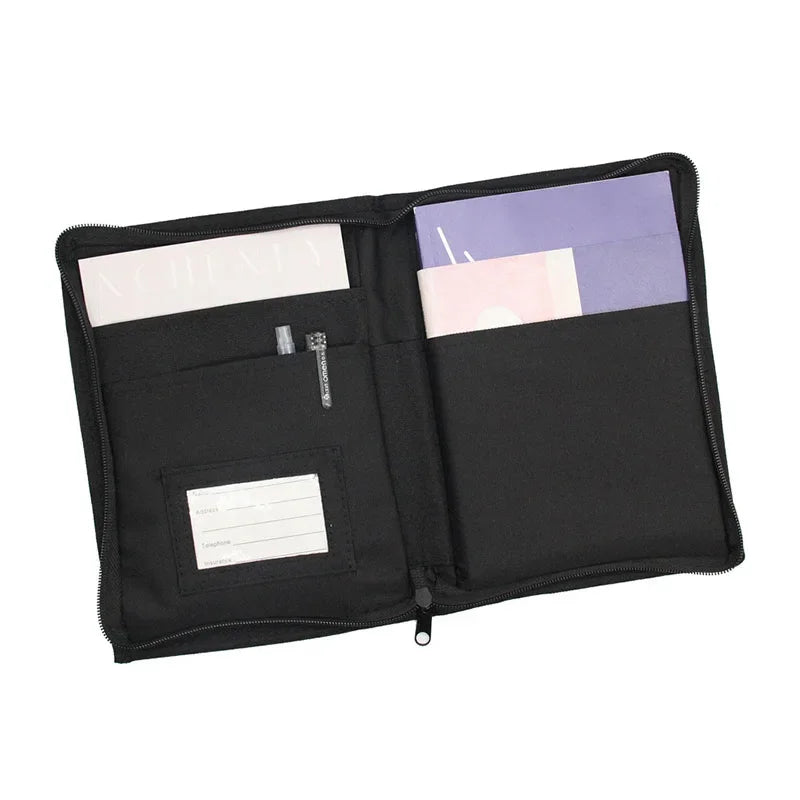 Nylon Car Registration Insurance Holder Driver's License Case for Credit Card Auto Document Holder Vehicle Glove Box Organizer
