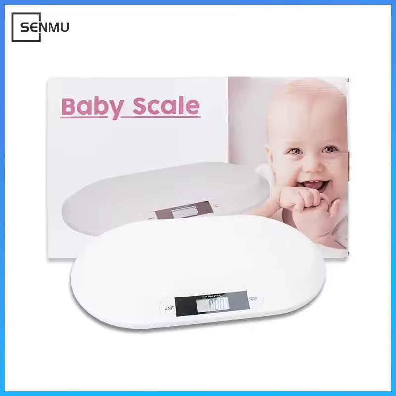 Baby Scale for Weighing Newborns – Digital Infant Scale with Tray, Hold Function for Baby Movement, Accurate Baby Scale for Home Use
