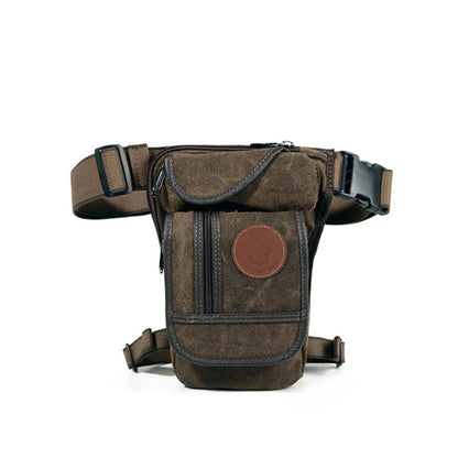 Portable Equestrian Drop Leg Bag High Quality Canvas Nylon Horse Riding Waist Bag Outdoor Equestrian Equipment Large Capacity
