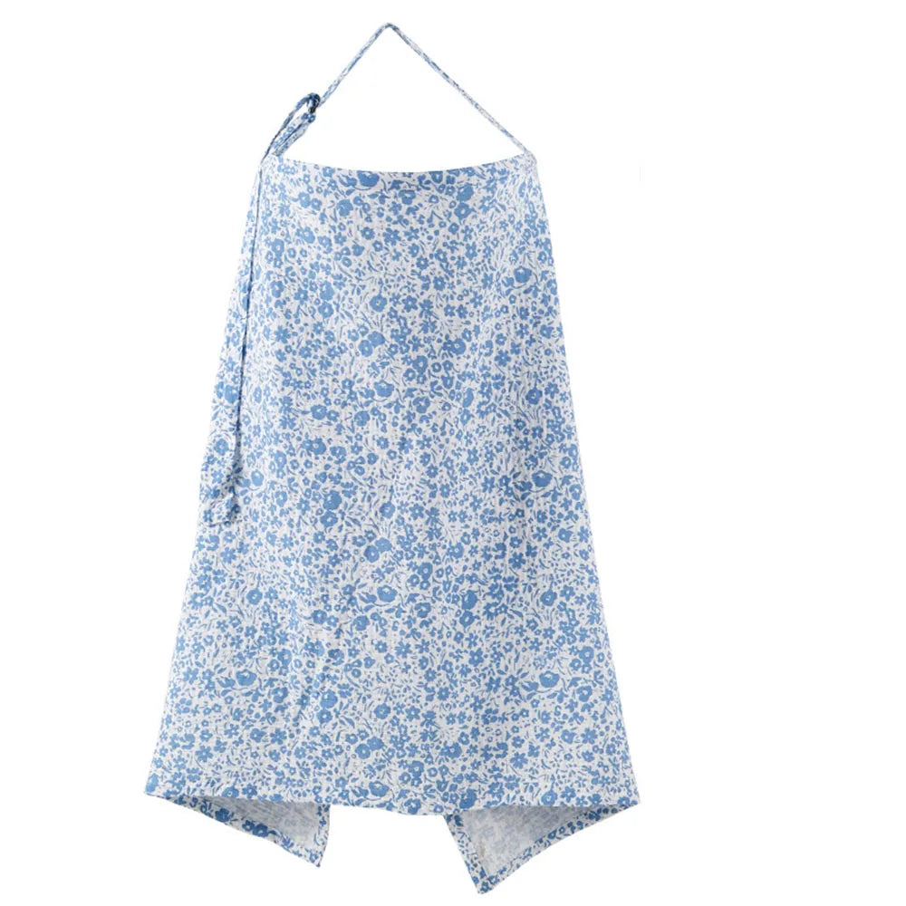 2025 Muslin Nursing Covers for Breastfeeding, Privacy Breast Feeding Cover with Arch Neckline for Mom and Baby Nursing Apron