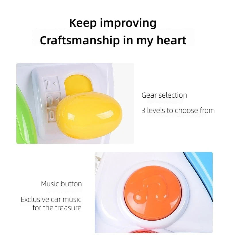 Child Simulation Music Simulated Driving Console Steering Wheel Toys Baby Driving Early Education Toys Intellectual Development