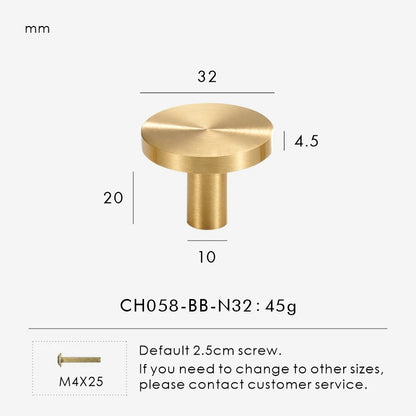 Brushed Brass Cabinet pulls Kitchen Cabinet Handles, Cabinet Pulls Kitchen Cabinet Hardware for Cupboard Nickel Brushed Antique Brass Matte Gold CH111