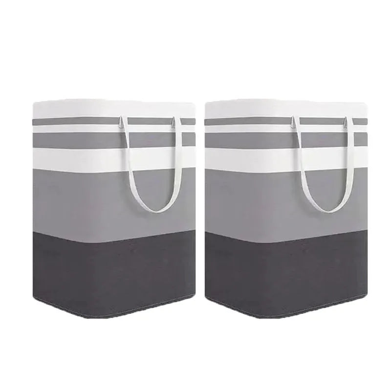 Laundry Hamper with Handles,Large Foldable Laundry Basket for Clothes, canvas Storage Bin&nbsp;