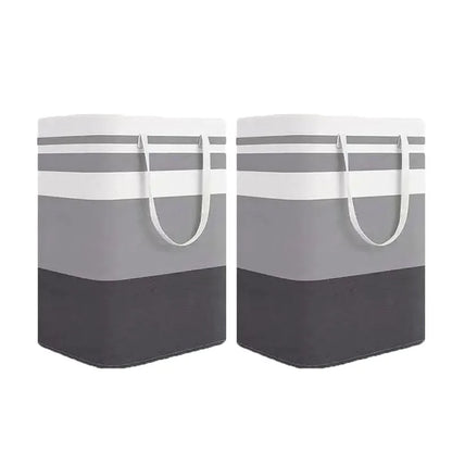 Laundry Hamper with Handles,Large Foldable Laundry Basket for Clothes, canvas Storage Bin&nbsp;