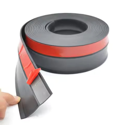 Garage Door Seal Top and Sides - 300cm Garage Door Weather Stripping Side Seal, Heavy Duty Weatherproof TPE, Insulates, Prevents Drafts, Easy Installation for Homeowners and DIYers