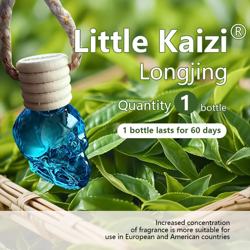 Little Kaizi *Skull Shape *Scented Car Air Freshener - Long-Lasting Car Diffuser - Lasts 60+ Days-A scent that men and tough guy