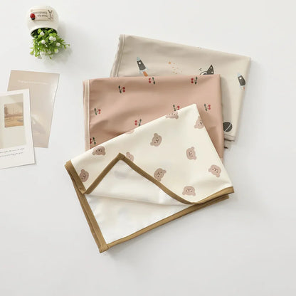 Reusable Baby Diaper Changing Mat Cover Waterproof Foldable Newborn Baby Sheet Mattress Portable Multi Use Travel Floor Play Pad