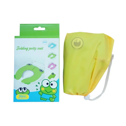 Portable Kids Travel Potty Seat Pad Baby Folding Toilet Training Seat Cover Toddler Urine Assistant Cushion Children Pot Seater