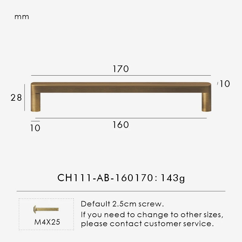 Brushed Brass Cabinet pulls Kitchen Cabinet Handles, Cabinet Pulls Kitchen Cabinet Hardware for Cupboard Nickel Brushed Antique Brass Matte Gold CH111