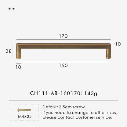 Brushed Brass Cabinet pulls Kitchen Cabinet Handles, Cabinet Pulls Kitchen Cabinet Hardware for Cupboard Nickel Brushed Antique Brass Matte Gold CH111