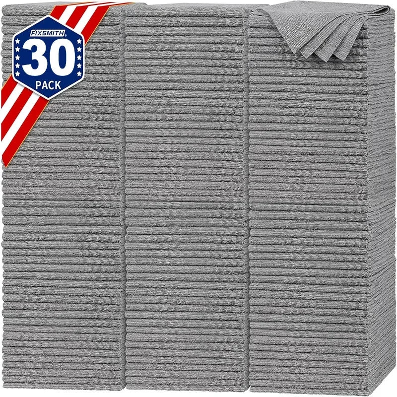 Reusable Thicken Microfiber Cleaning Cloths Lint Free Microfiber Cleaning Towel Cloths Cleaning Towels Absorbent for Car Window