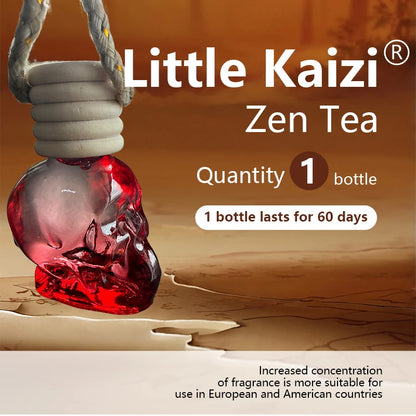 Little Kaizi *Skull Shape *Scented Car Air Freshener - Long-Lasting Car Diffuser - Lasts 60+ Days-A scent that men and tough guy