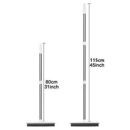 Carpet Rake for Pet Hair Removal, Reusable Pet Hair Remover Broom, 60'' Adjustable Long Handle Dog and Cat Hair Remover Tool Set of 3, Lint Remover Scraper for Carpets, Rugs, Mats, Couch, Car
