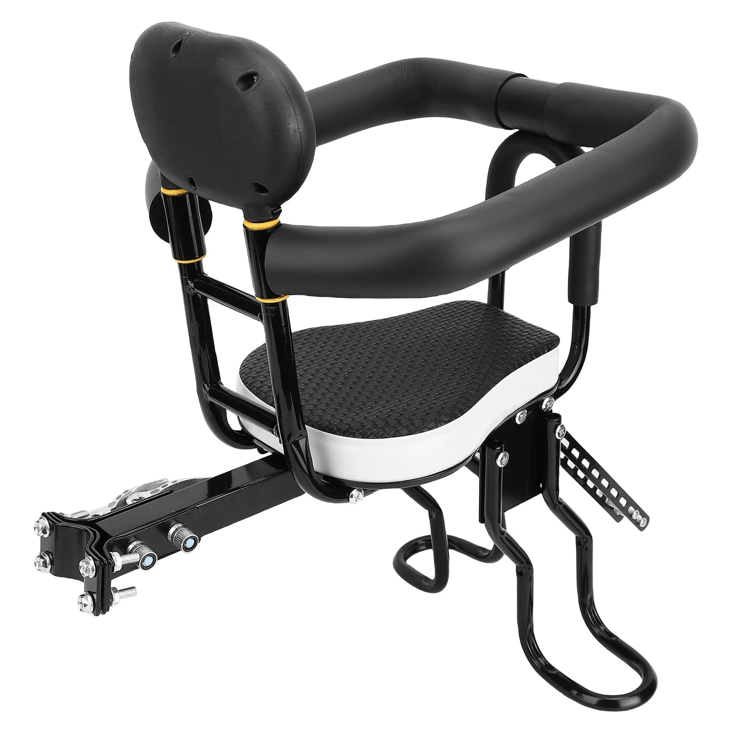 Kid's Bike seat Front Child Carrier Bike Chair for Bicycle Kids seat for Children 2~4 Years 80KG Capacity for Multiple