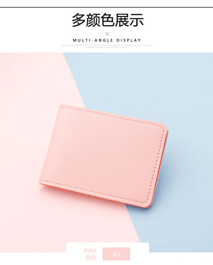 Ultra Thin Auto Driver License Bag Artificial PU on Cover for Car Driving Documents ID Card Holder Purse Wallet Case card holder