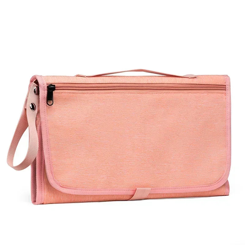 Portable Diaper Changing Pad Portable Baby Changing Pad with Pockets Waterproof Travel Diaper Changing Station Kit Baby Gift Hot