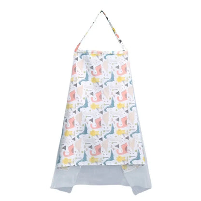 100% Cotton Baby Feeding Nursing Covers Mother Outing Breastfeeding Towel Nursing Cloth with Mosquito Net Baby Stroller