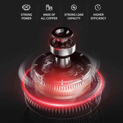 3-in-1 Vacuum Cleaner USB Charging Portable Suction And Blowing Function for Small Car And Household Use