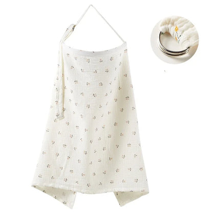 Breastfeeding Nursing Cover Soft Baby Feeding Cloth Multi-Use Privacy Breast Feeding Blanket Essential for Discreet Baby Feeding