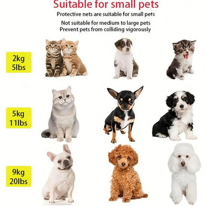 Retractable Pet Gate Dog Retractable Gate No-Drill Childproof Net Fence Cat Baffle for Indoor Staircase Patio Fireplace Deck