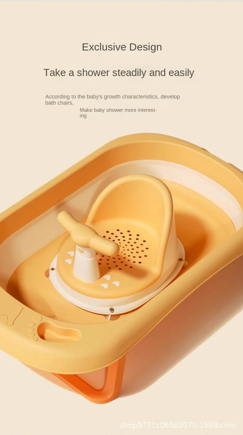 Children's Shower Seat Portable Shower Stand for Newborns and Young Children Children's Growth Accessories