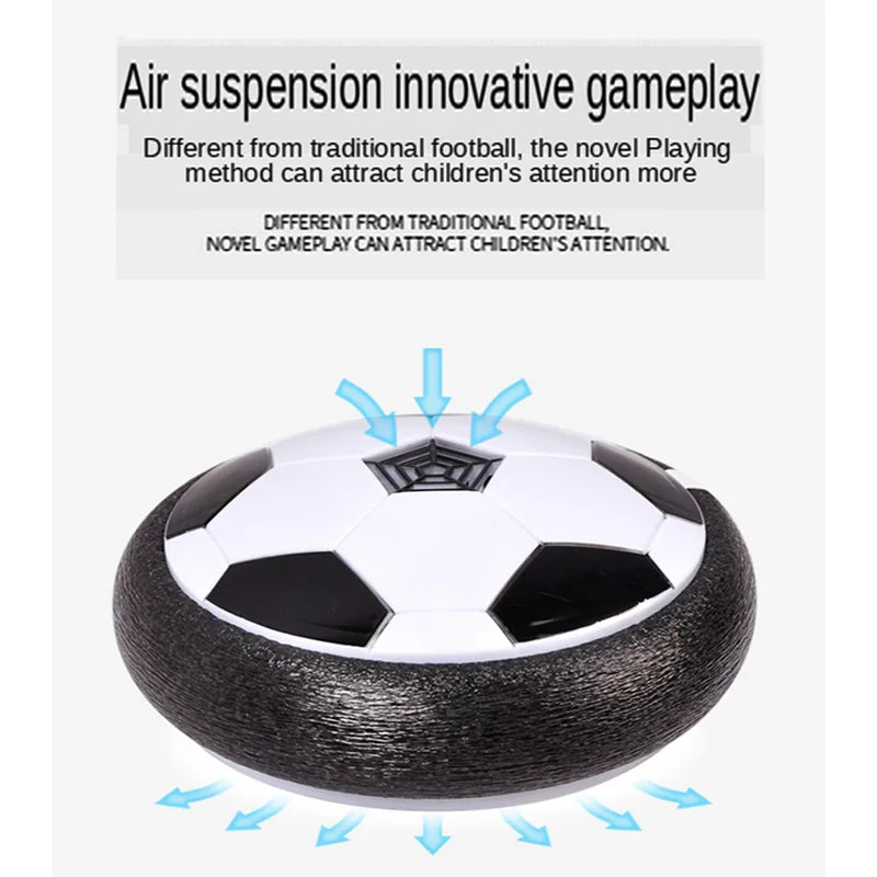 Hover Soccer Ball Toys for Children Electric Floating Football with LED Light Music Soccer Ball Outdoor Game Sport Toys for Kids
