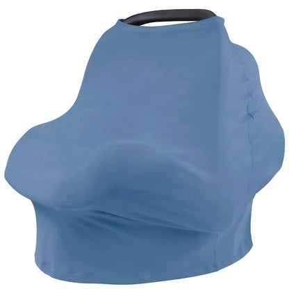 Multi-use Nursing Breastfeeding Cover Baby Car Seat Infant Carseat Canopy Stroller High Chair Shopping Cart Carrier Cover Solid