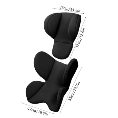 Infant Insert Compatible with Doona|Graco Snugride|Britax|Chicco Keyfit |Evenflo Pivot |Head and Body Support |Side Impact Protection for Newborn |Doona Accessories