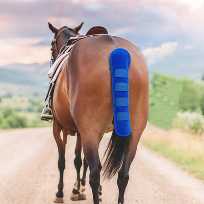 Horse Tail Wrap Protective Polyester Ponytail Storage Bag Anti Mosquito Bite for Turnout Outing Stable Racing Competition