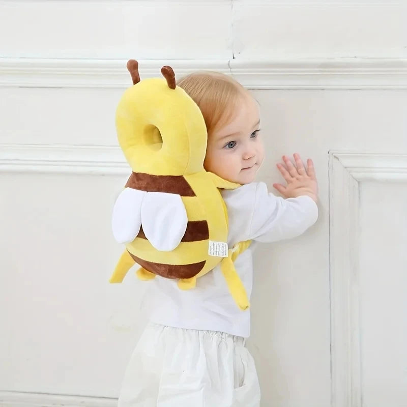 Anti Fall Backward Cap Carry Cartoon Kids Safe Bibi Head Back Protector Baby Protect Pillow Learn Walk Head Protector Cushion