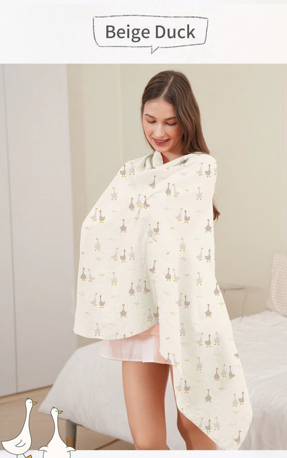 Women Breastfeeding Towel Insular Baby Blanket Cover Pregnant Prevent Exposure Scarf Bamboo Cotton Shawl Stroller Nursing Cover