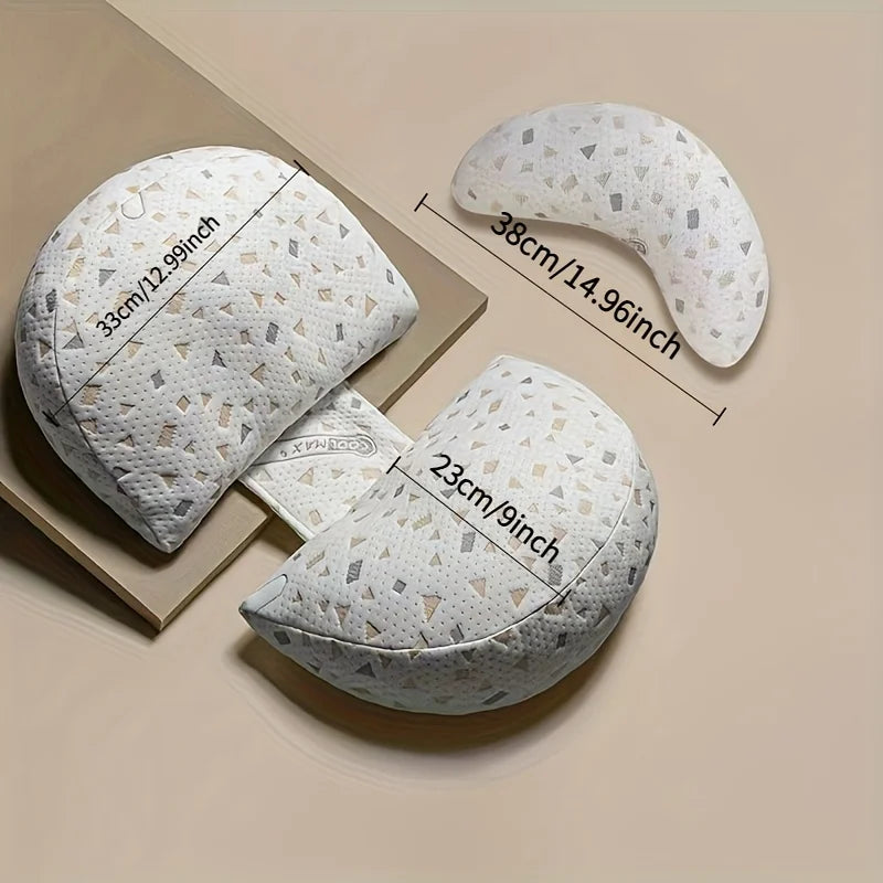 1pc SoftTouch Adjustable Pregnancy Pillow U Shaped Full Body Support Cushion with Removable Cover Portable Back Support for Side
