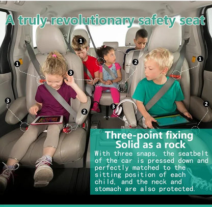 Mifold Portable Baby Car Seat Safety Cushion Travel Pocket Foldable Child Car Safety Seats Harness The Grab and Go Booster