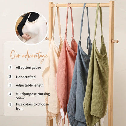 Breathable Breastfeeding Cover Baby Feeding Nursing Covers Adjustable Nursing Apron Outdoor Privacy Cover Mother Nursing Cloth