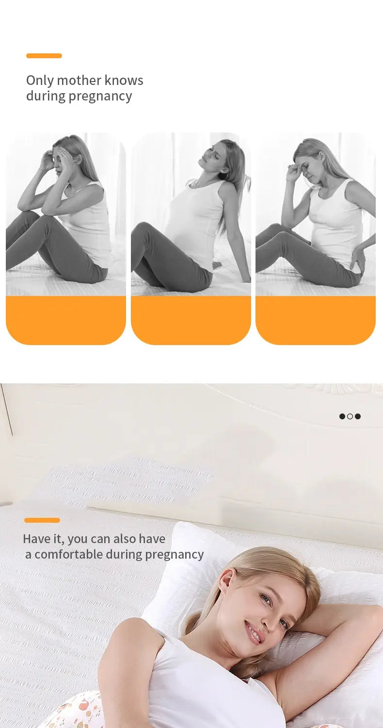 New Cotton Waist Maternity Pillow For Pregnant Women Pregnancy Pillow U Full Body Pillows To Sleep Pregnancy Cushion Pad Product