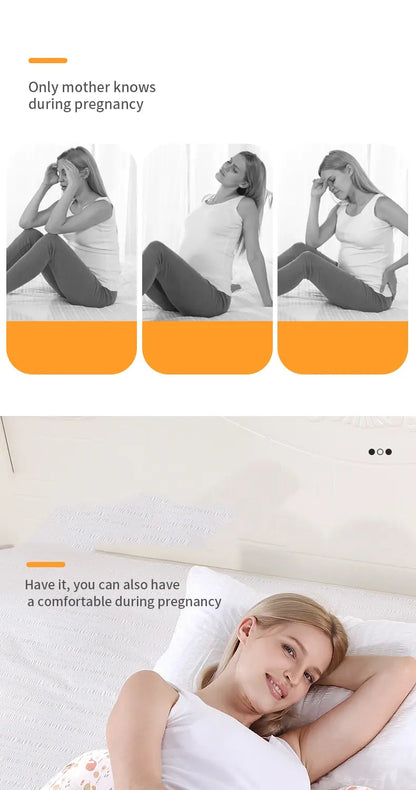 New Cotton Waist Maternity Pillow For Pregnant Women Pregnancy Pillow U Full Body Pillows To Sleep Pregnancy Cushion Pad Product