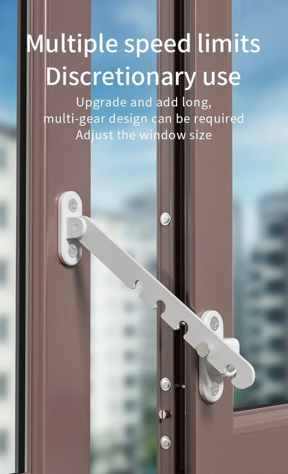 Child Safety lock Window Restrictor Adjustable Windowlock Stopper Falling Prevention Lock Limiter Care for Baby Child Protection