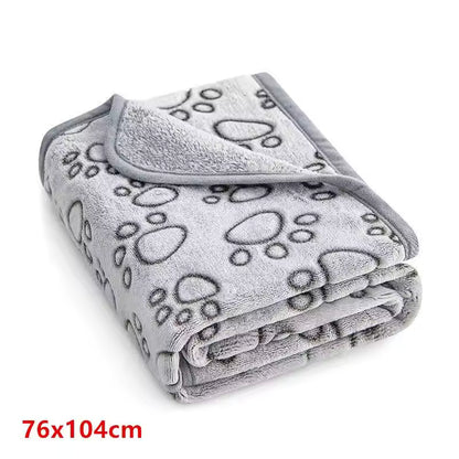 Dog Blankets for Large Dogs ,  1pc Pet Mat Soft Fluffy High Quality Pet Blanket Cute Cartoon Pattern Pet Mat Warm and Comfortable Blanket for Cat Dogs