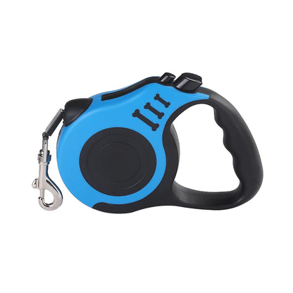 3m 5m Dog Leash for Small Dogs Cat Automatic Retractable Durable Nylon Lead Puppy Outdoor Travel Walking Hiking Traction Rope