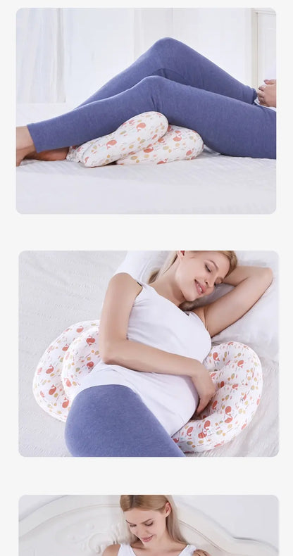 New Cotton Waist Maternity Pillow For Pregnant Women Pregnancy Pillow U Full Body Pillows To Sleep Pregnancy Cushion Pad Product