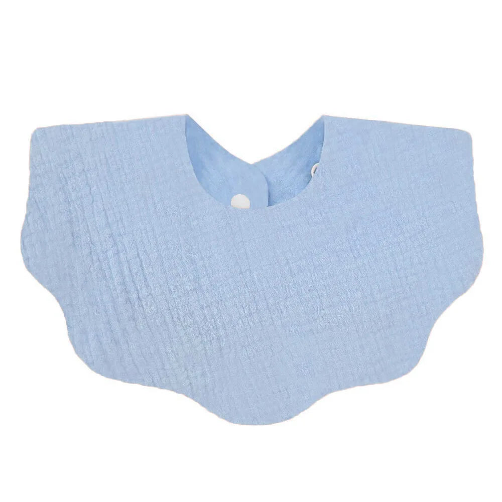 1pcs Cotton Soft Baby Bibs Solid Color Infant Bib Newborn Burp Cloths Bandana Scarf for Kids Boy Girls Feeding Saliva Towel