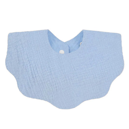 1pcs Cotton Soft Baby Bibs Solid Color Infant Bib Newborn Burp Cloths Bandana Scarf for Kids Boy Girls Feeding Saliva Towel
