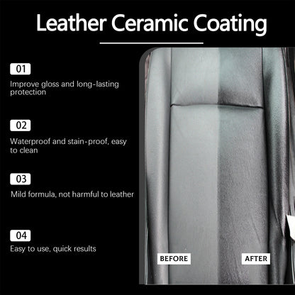 Car Leather Restorer Back To Black Gloss Rubber Plastic Renovator Longlasting Coating Leather Restore Auto Polish Cleaning Care