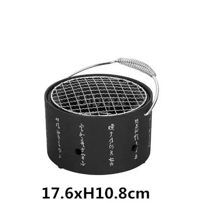 Portable Japanese Bbq Grill Korean Carbon Barbecue Grills Aluminium Alloy Indoor Outdoor Bbq Stove Barbecue Tools charcoal grill