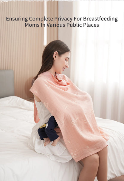 Women Breastfeeding Towel Insular Baby Blanket Cover Pregnant Prevent Exposure Scarf Bamboo Cotton Shawl Stroller Nursing Cover