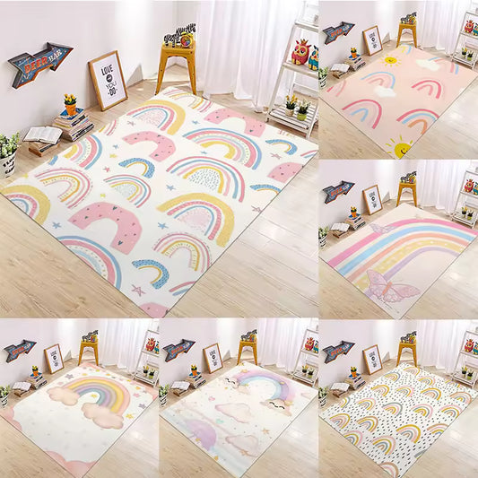 Baby Play Mat for Floor: Soft & Safe Foam Playpen Mat Machine Washable  Non Slip Crawling Pad for Toddler,Infant,Kids