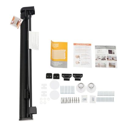 Adjustable Temperature Pet Gate Retractable Baby Gate Pet Gate for Stairs, Corridors, Bedrooms