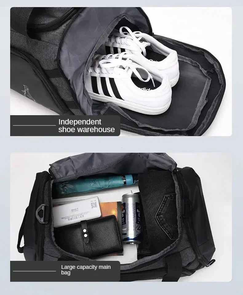 Sports Bag Gym Bag Waterproof Training Fitness Bags Durable Multifunctional Handbag Outdoor Sporting Swimming Tote
