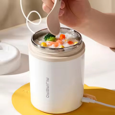 630/1000ml Food Thermal Jar Insulated Soup Cup Thermos Containers Stainless Steel Lunch Box Thermo Keep Hot for School Children